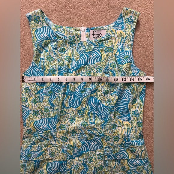 Vintage Lilly Pulitzer Dress Size 6- Zebra print with pockets - Picture 9 of 11